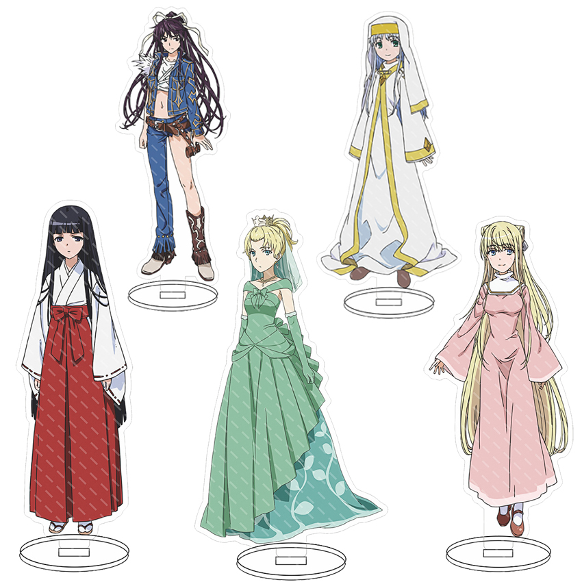 Acrylic Stand Figure - แท่นอะคริลิกอนิเมะขนาด 16 ซม. ตัวละครจากอนิเมะ A Certain