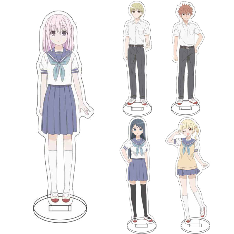 Free Anime Merchandise - อนิเมะขนาด 16 ซม. คาชิวะดะที่ไม่สามารถแสดงออกได้ และโอตะที่สามารถแสดงออกได้ ‌