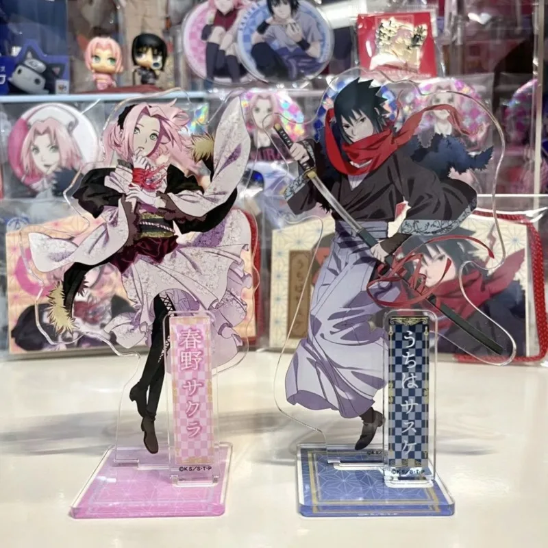 Anime Merchandise Naruto - สแตนดี้อะคริลิกนารูโตะ ซาสึเกะ และซากุระ ฉลองครบรอบ 3 ปี