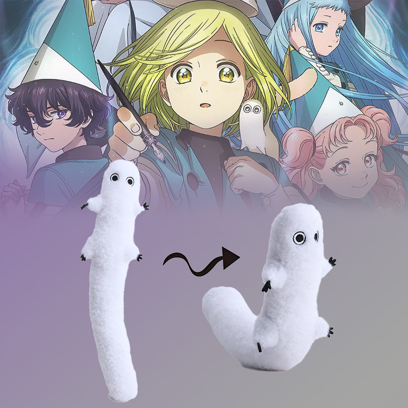 Anime Merchandise For Kids - หมวกแม่มดสุดฮอต ตุ๊กตาเฟดเวิร์ม ของเล่นตุ๊กตาขนนุ่ม น่ารัก ขึ้นรูปได้ ของสะสมอนิเมะ