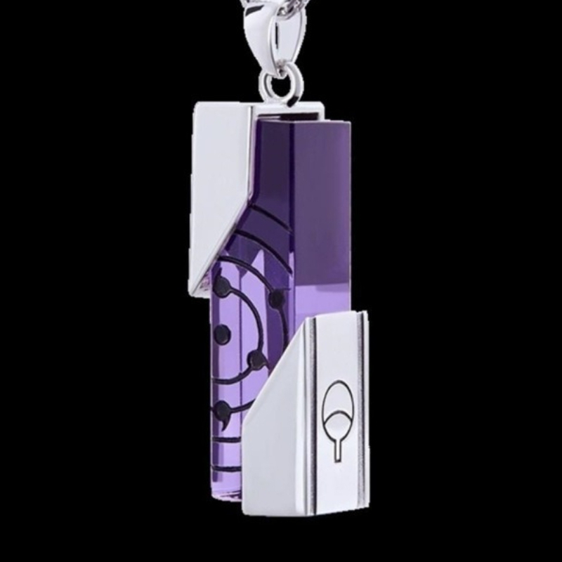 Anime Merchandise Naruto - จี้อนิเมะนารูโตะ: สร้อยคอ Naruto และ Sasuke ของที่ระลึกอนิเมะ