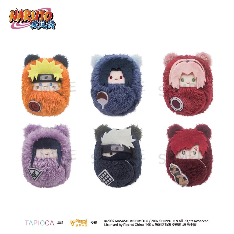Anime Merchandise Naruto - ตุ๊กตานารูโตะ ซาสึเกะ ซากุระ พาล์ม ซู ตุ๊กตาห่อหุ้ม