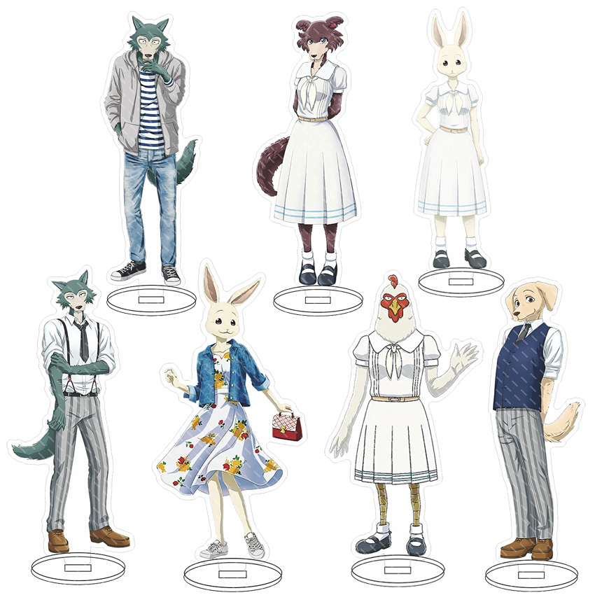 Free Anime Merchandise - 16 ซม.อะนิเมะ BEASTARS เลโกชิ หลุยส์ จูโน