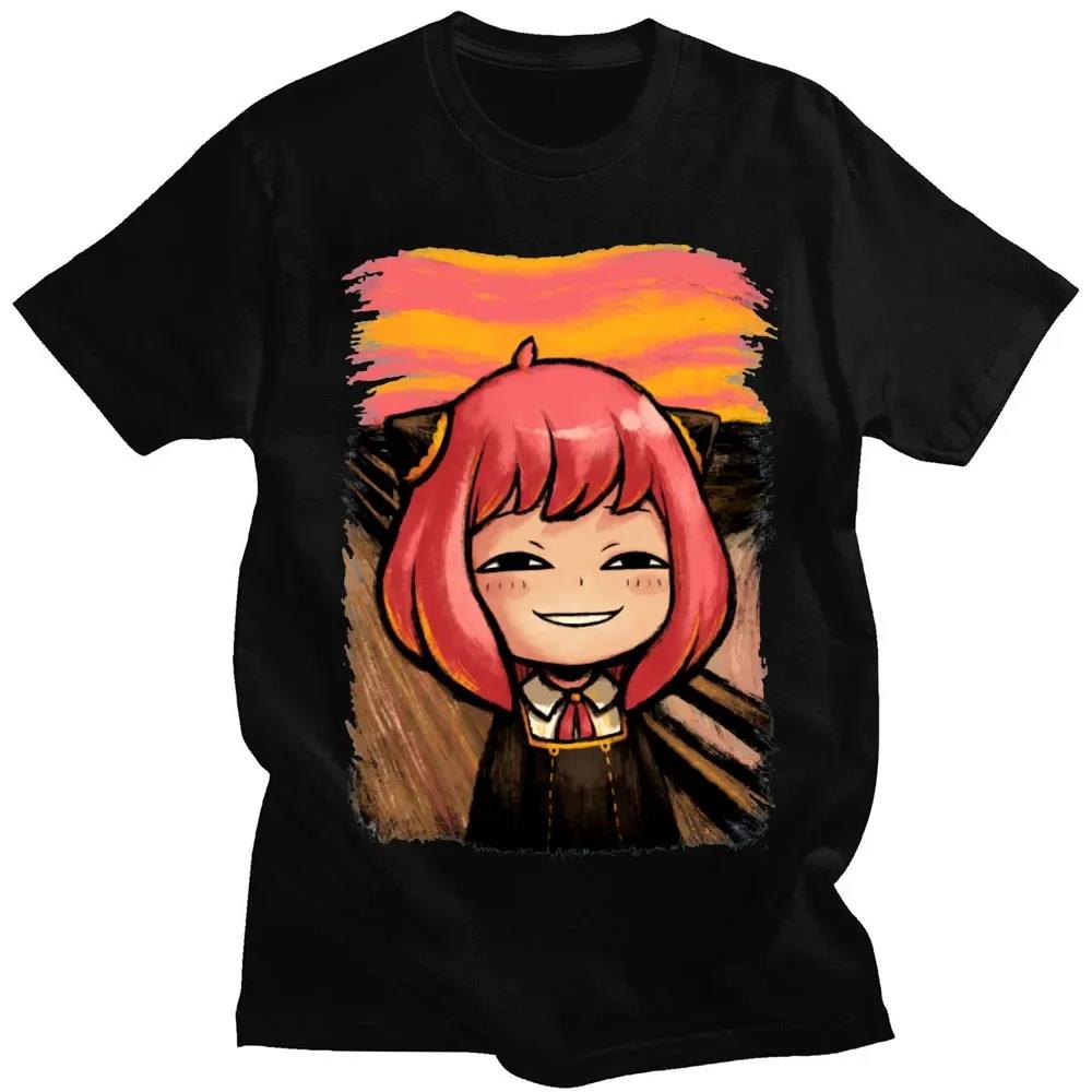Anime Merchandise Men - เสื้อยืดพิมพ์ลายอนิเมะญี่ปุ่นสปาย x ครอบครัวยาปลอมเสื้อยืดแขนสั้นสำหรับผู้ชายเสื้อผ้าแนวสตรีทเสื้อแฟชั่นสำหรับผู้หญิงสำหรับทุกเพศ