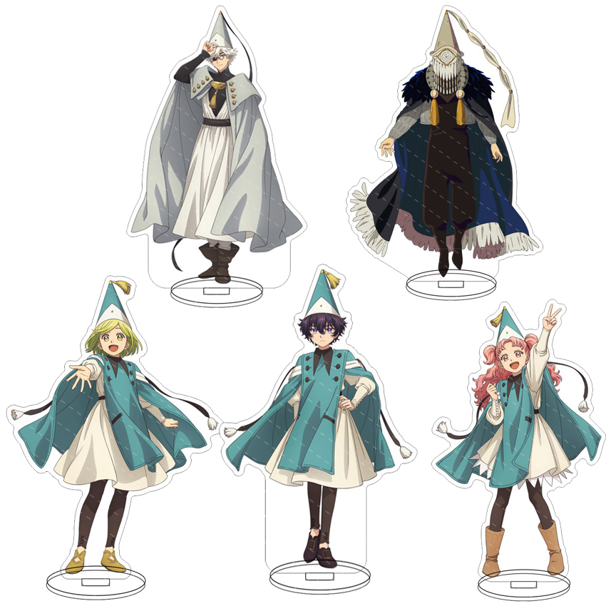 Acrylic Stand Figure - แท่นอะคริลิกอนิเมะขนาด 16 ซม. พร้อมหมวกแม่มด ตัวละครจาก Atelier