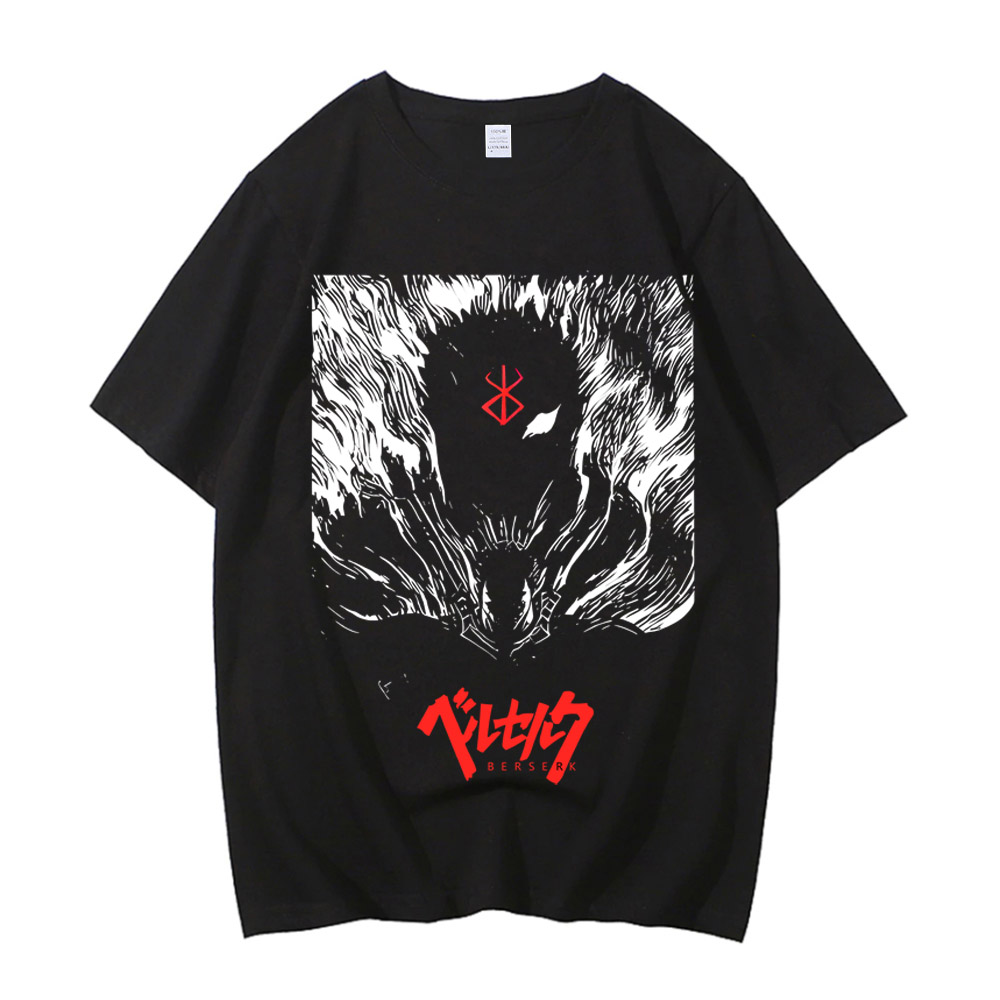 เสื้อยืดอนิเมะ Berserk ลายพิมพ - Anime Merchandise Shop บทวิจารณ์และราคา