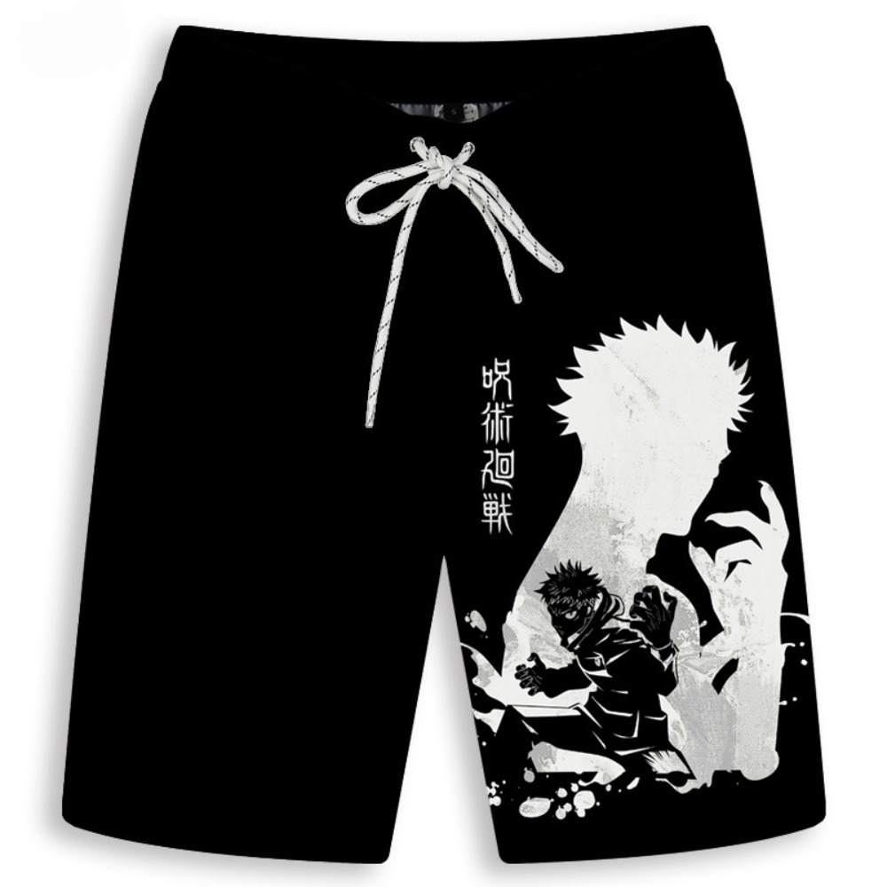 กางเกงขาสั้นพิมพ์ลายโกโจ ซาโตร - Anime Merchandise Shop บทวิจารณ์และราคา