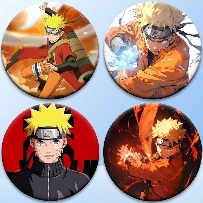 ป้ายอะนิเมะนารูโตะ 58 มม. เข็ม - Anime Merchandise Naruto บทวิจารณ์และราคา