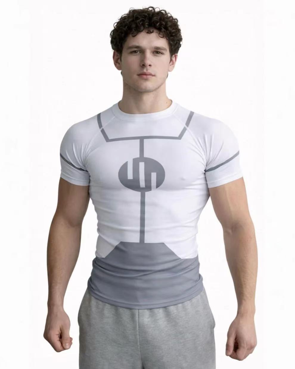 เสื้อรัดกล้ามเนื้อ Invincible  - Anime Merchandise Men บทวิจารณ์และราคา