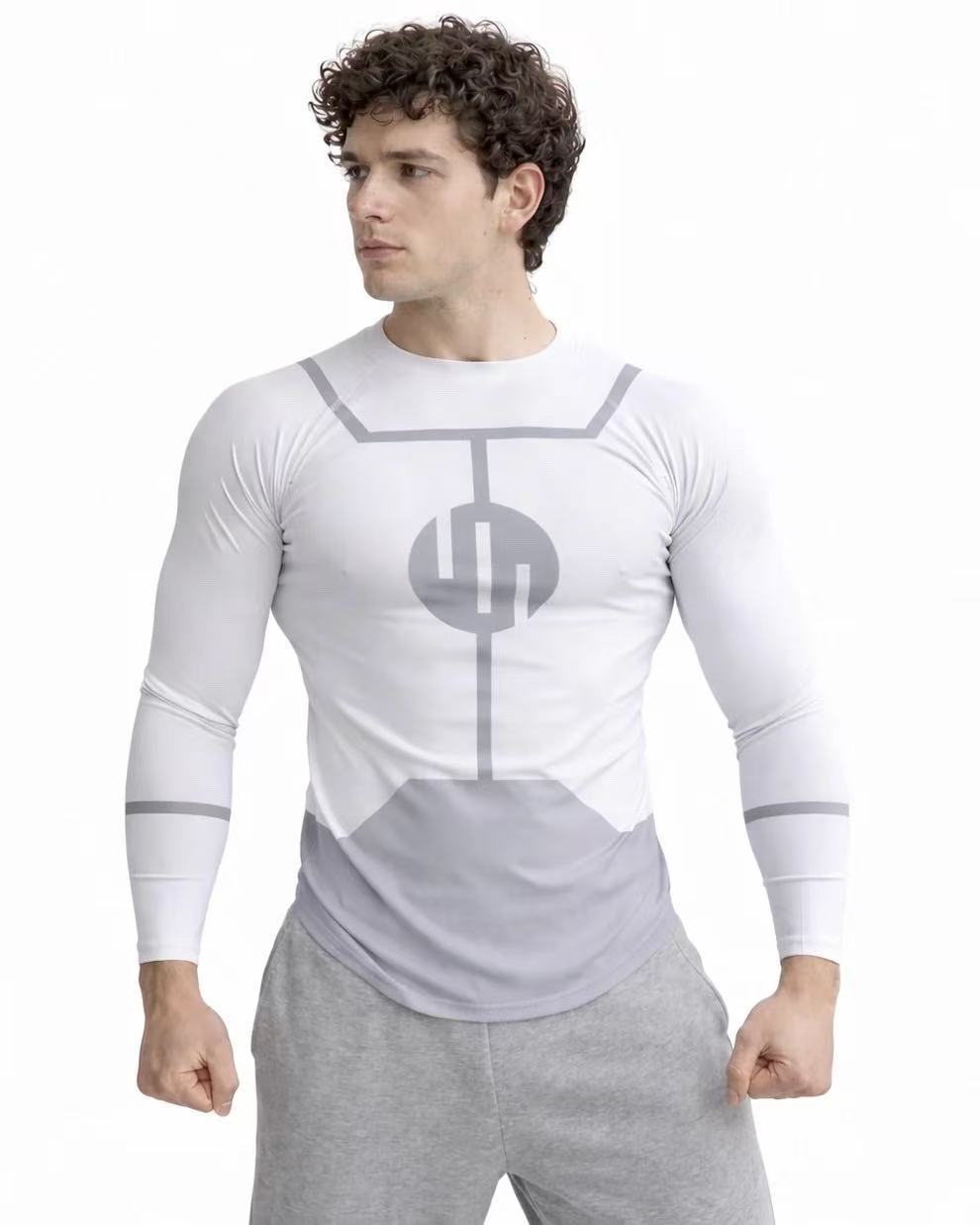 เสื้อรัดกล้ามเนื้อ Invincible  - Anime Merchandise Men บทวิจารณ์และราคา