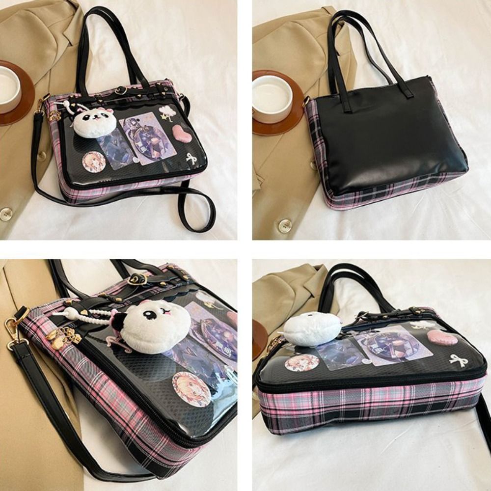 กระเป๋าสะพายข้างลายการ์ตูนอนิเ - Anime Merchandise Women บทวิจารณ์และราคา