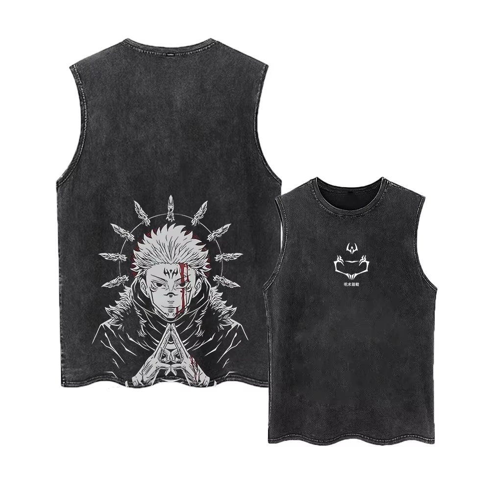 เสื้อกล้ามลายอนิเมะ Jujutsu Ka - Anime Merchandise Men บทวิจารณ์และราคา
